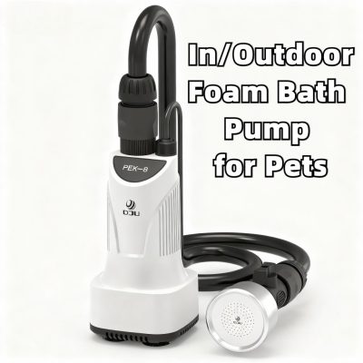Brushless Motor Pet Foam Bath Pump, Ultra-Quiet Circulating System for Deep Cleansing & Gentle Skin Care,Dog Cat Grooming